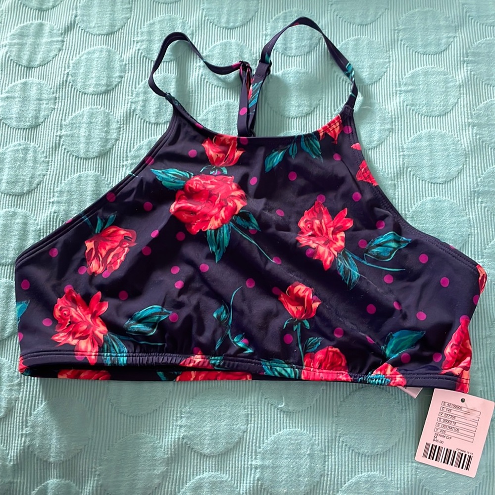 Out from under Urban Outfitters multicolor floral bikini top